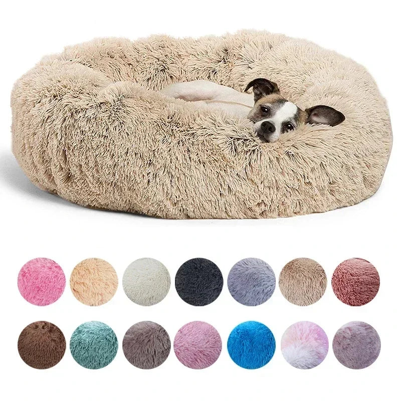 Donut-Shaped Bed Perfect For Taking With Your Pet Anywhere!