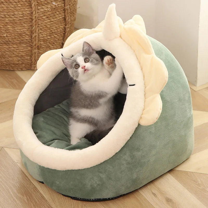 A Purr-fect Little Cave for Sweet Dreams!